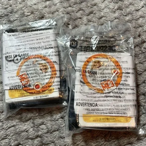 McDonald’s happy meal Despicable Me three card decks - Picture 3 of 3